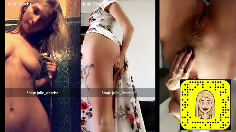 Blonde Qui Se Lche Sur Snapchat