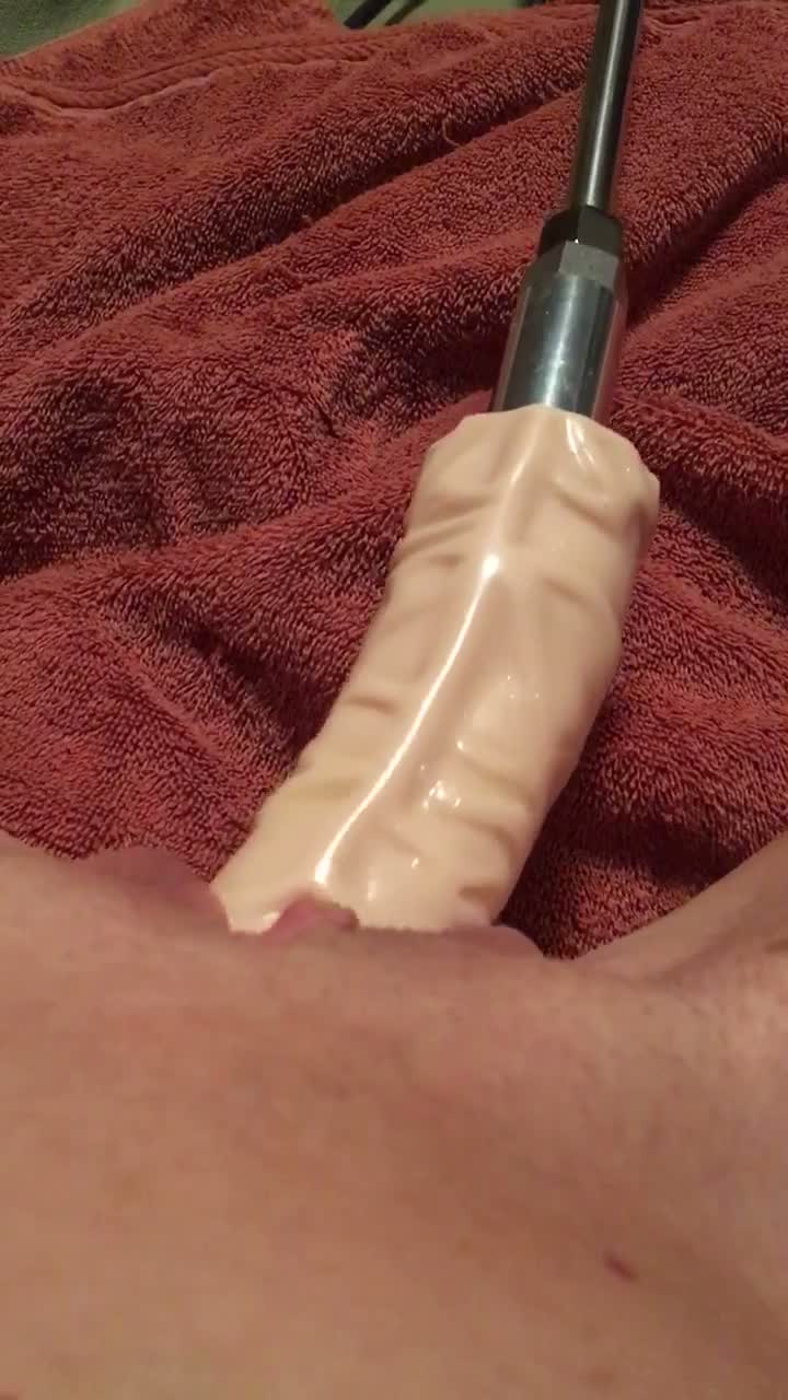 With Dildo Machine